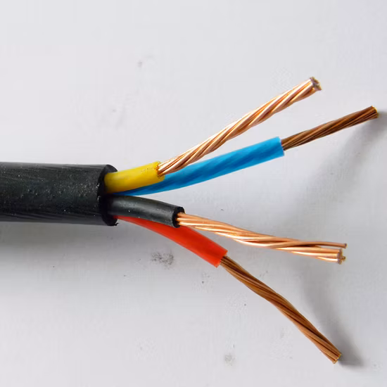 Flexible Solid Stranded Copper Aluminium PVC Insulated Hook up Electric Wire for House Wiring